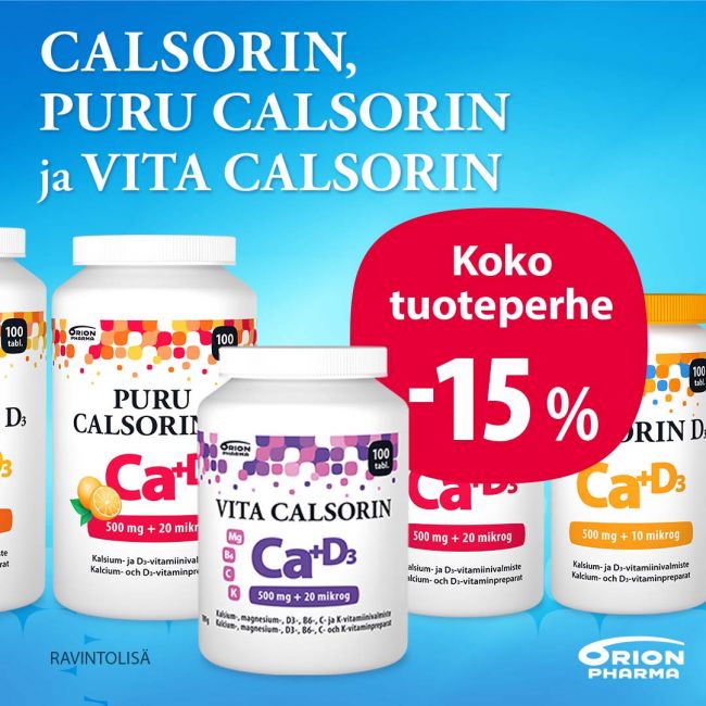 Calsorin -15 %