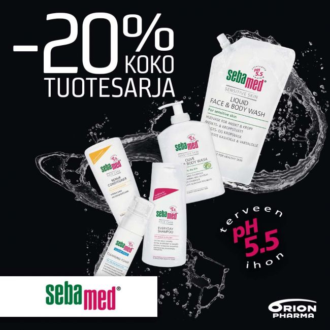 Sebamed -sarja -20 %