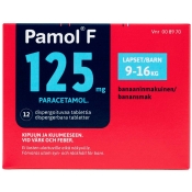 Pamol F 125 mg dispergoituva tabletti 12 läpipainopakkaus