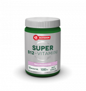 Löytö! Parasta ennen 02/25 Bioteekin Super B12-vitamiini 1 mg 90 tabl.